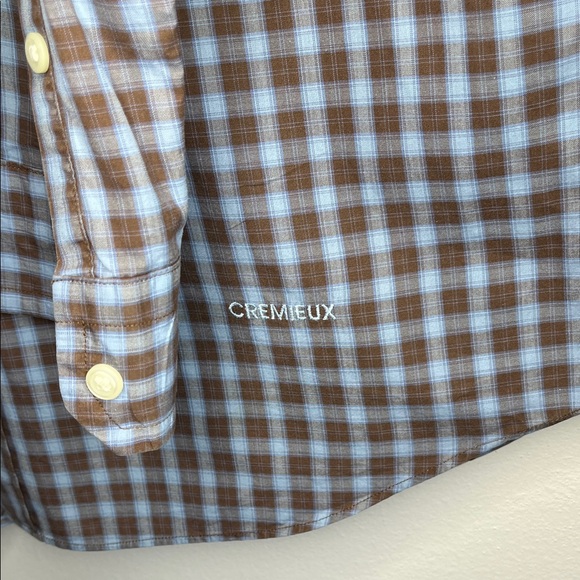 Daniel Cremieux Men's Checkered Shirt - Black and Blue - Picture 3 of 5